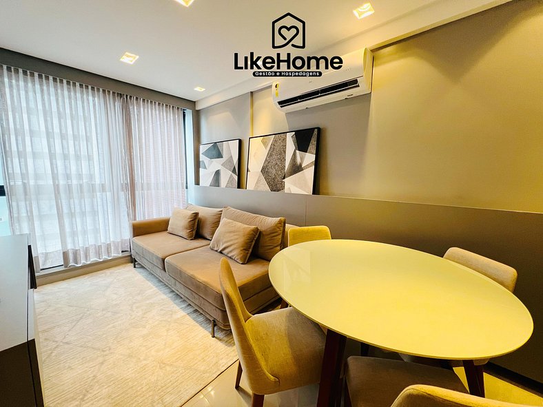 Apto. 2 Bedrooms, Tambaú - LikeHome Hospedagens