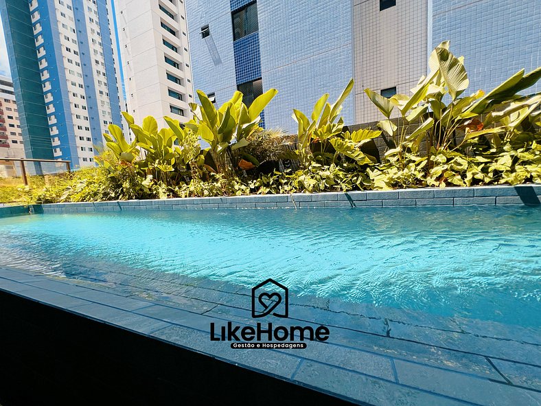 Flat c/ Jacuzzi Alto Padrão - LikeHome Hospedagens