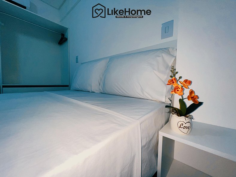 Flat with Balcony Intermares-LikeHome Hospedagens