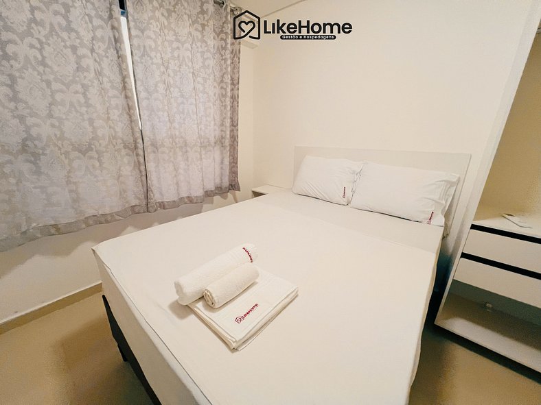 Flat with Balcony Intermares-LikeHome Hospedagens