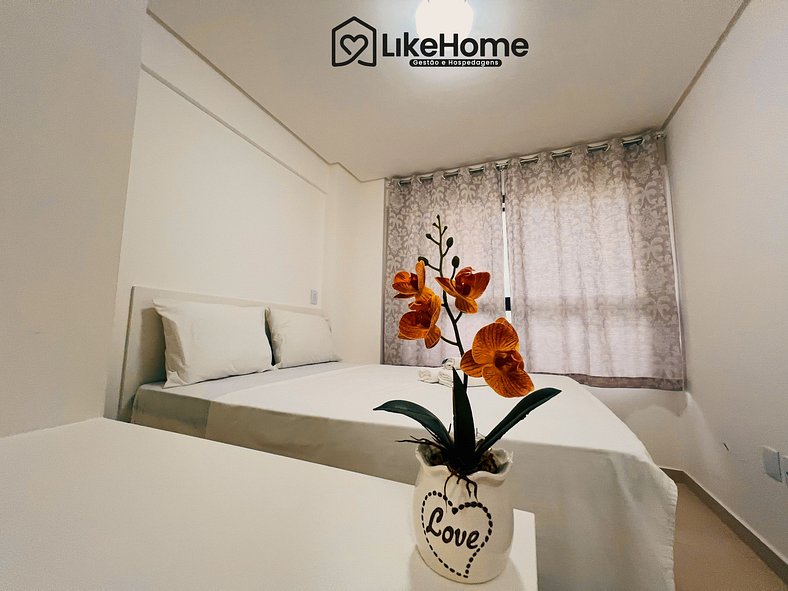 Flat with Balcony Intermares-LikeHome Hospedagens