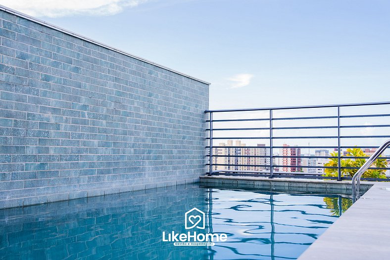 Flat with Balcony Intermares-LikeHome Hospedagens