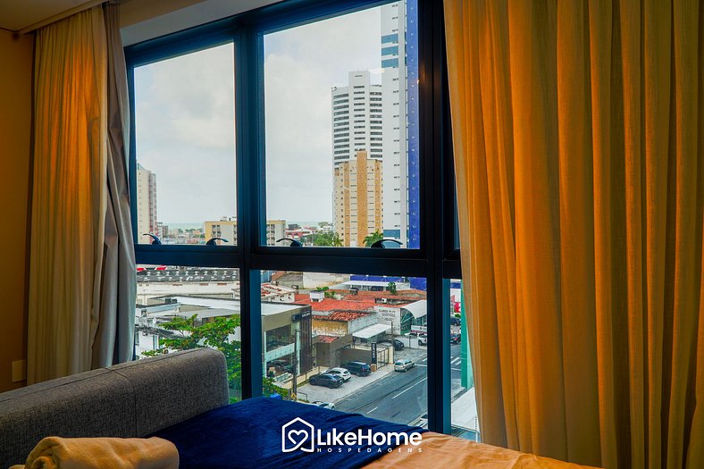 Magnífico Flat em Tambaú - LikeHome Hospedagens