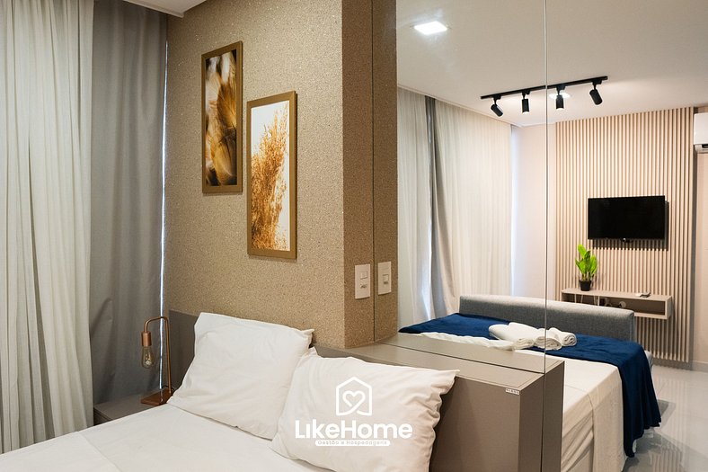 Magnífico Flat em Tambaú - LikeHome Hospedagens