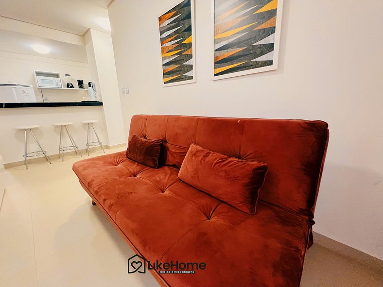 Piso con Balcón en Intermares-LikeHome Hospedagens