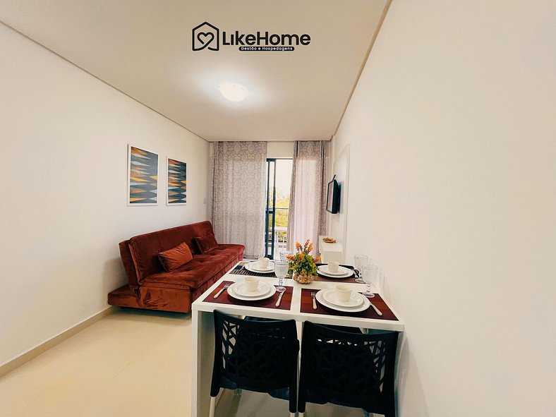 Piso con Balcón en Intermares-LikeHome Hospedagens