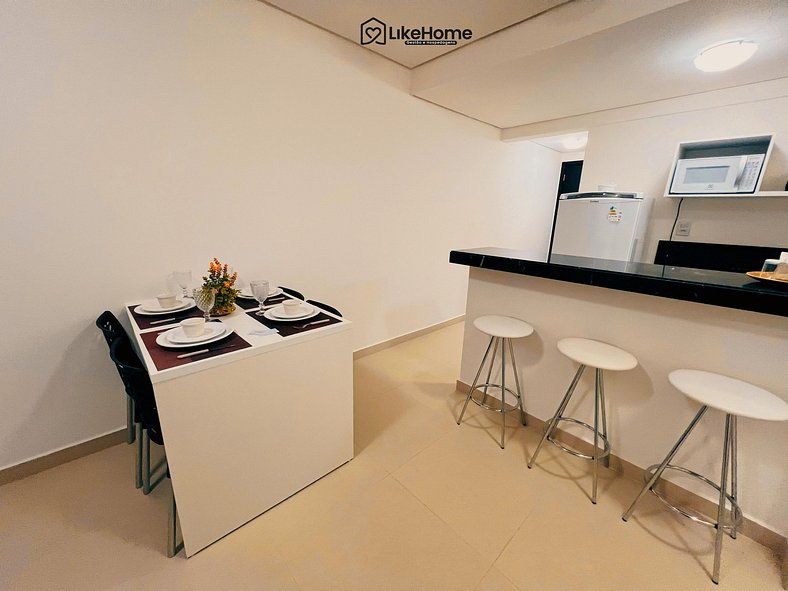 Piso con Balcón en Intermares-LikeHome Hospedagens