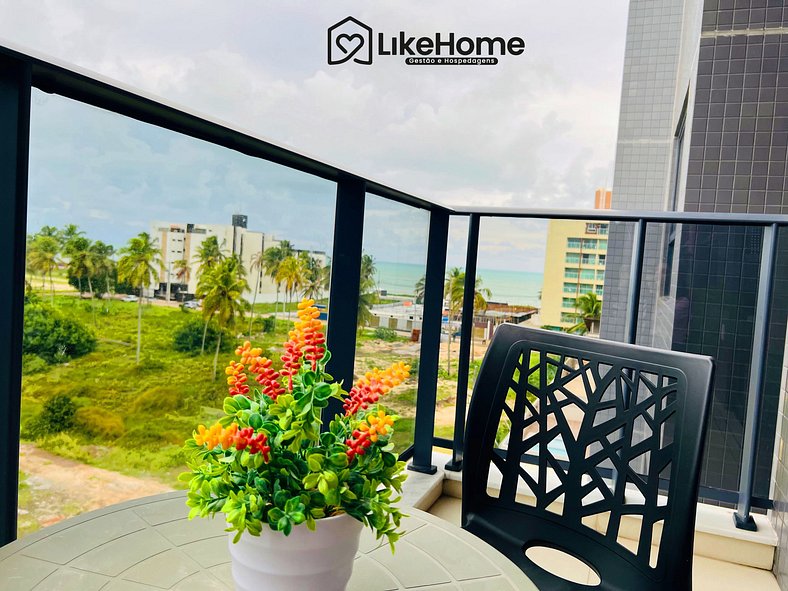 Piso con Balcón en Intermares-LikeHome Hospedagens