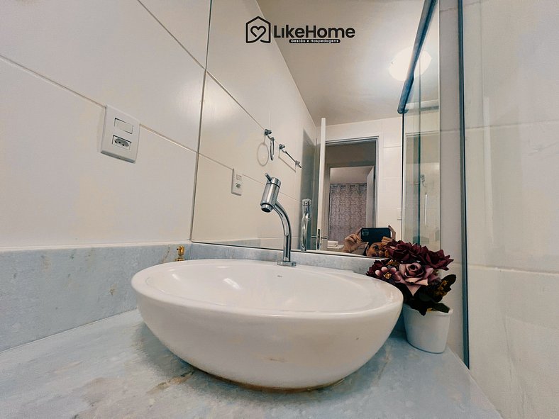 Piso con Balcón en Intermares-LikeHome Hospedagens