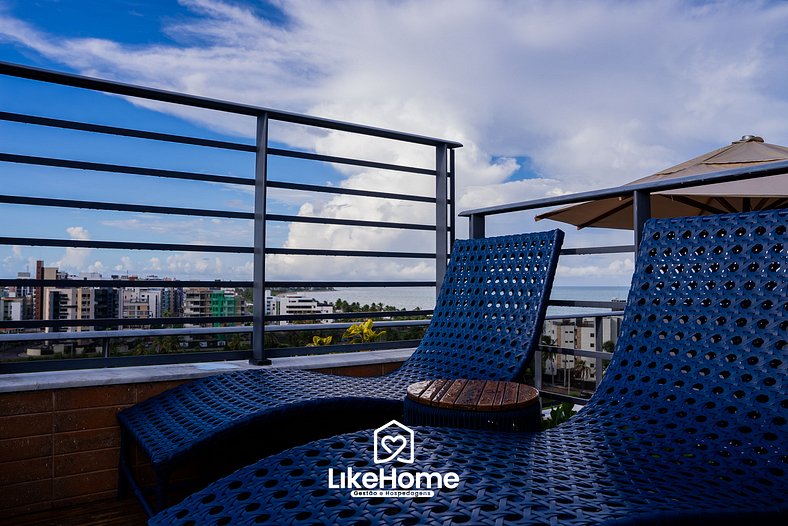 Piso con Balcón en Intermares-LikeHome Hospedagens