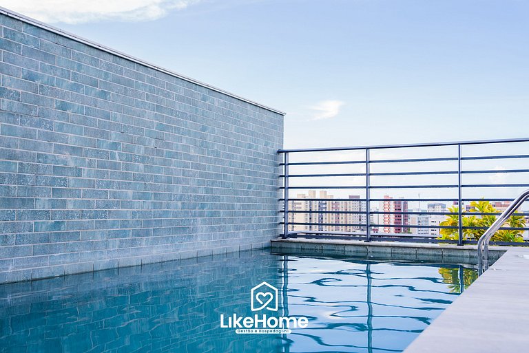 Piso con Balcón Vista al Mar-LikeHome Hospedagens